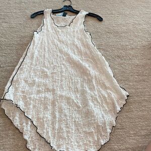 XS Noblu White Long Tank Top